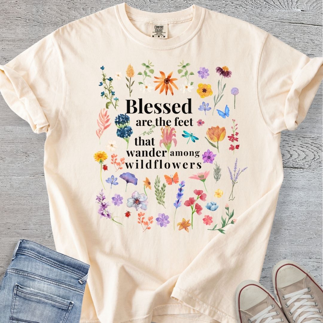 Wander Among Wildflowers Tee