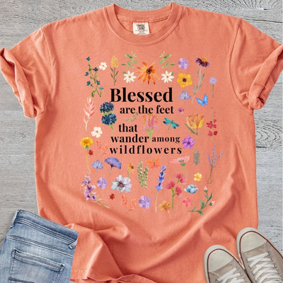 Wander Among Wildflowers Tee