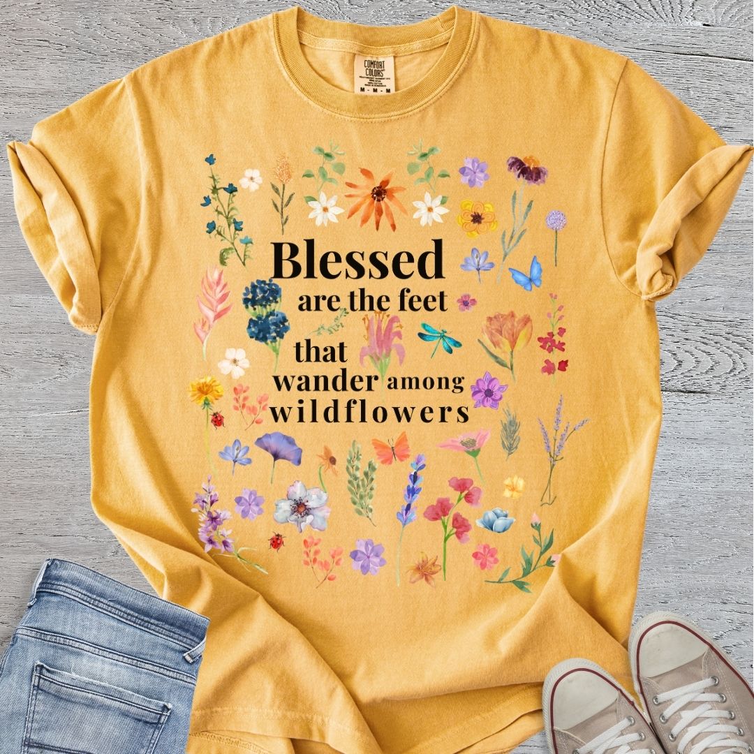 Wander Among Wildflowers Tee