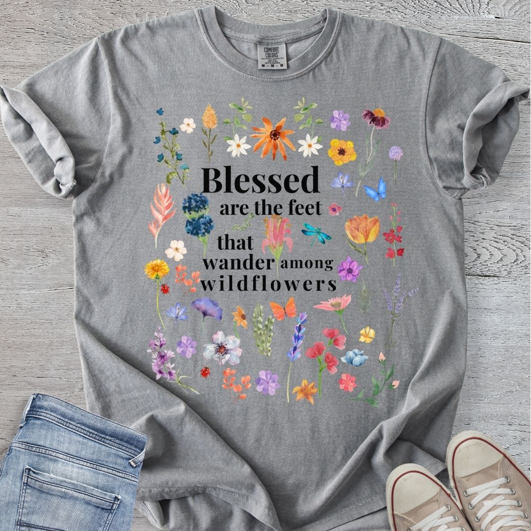 Wander Among Wildflowers Tee