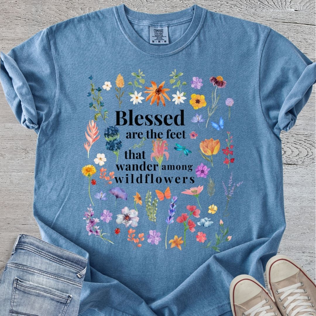 Wander Among Wildflowers Tee
