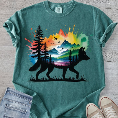Mystical Wolf Premium Tee