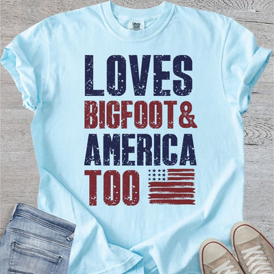 Loves Bigfoot Premium Tee