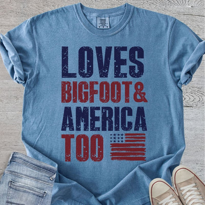 Loves Bigfoot Premium Tee