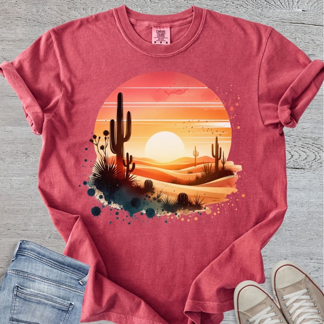 Desert Sunset Premium Tee
