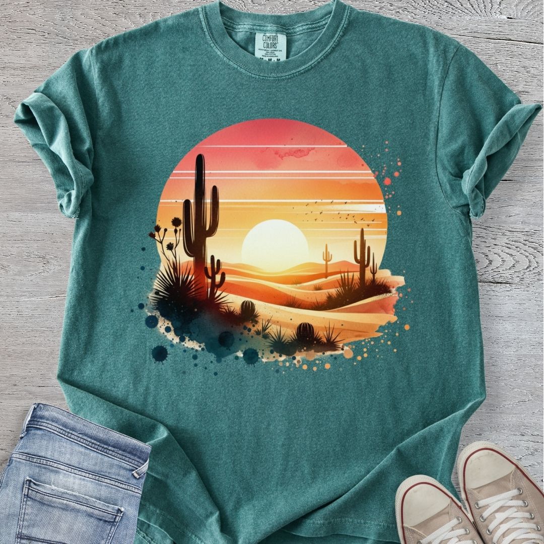 Desert Sunset Premium Tee