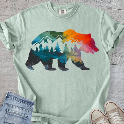 Watercolor Wilderness Premium Tee