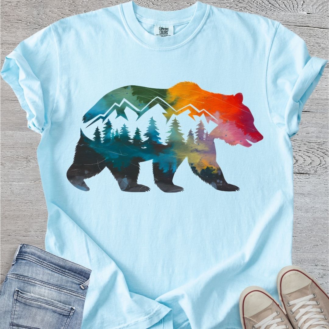Watercolor Wilderness Premium Tee