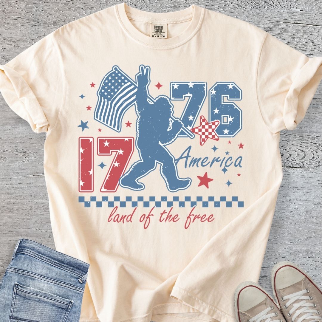 Squatch & Stripes Premium Tee