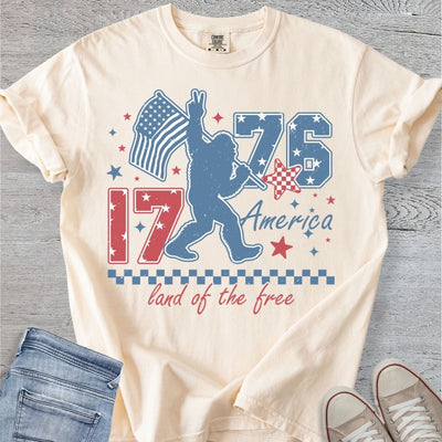 Squatch & Stripes Premium Tee