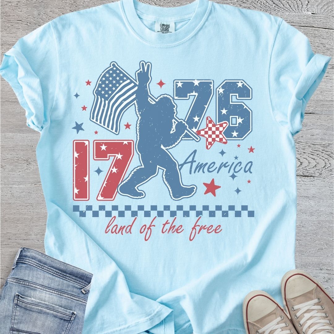 Squatch & Stripes Premium Tee