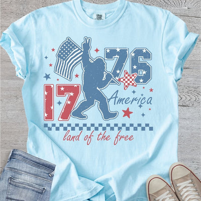 Squatch & Stripes Premium Tee