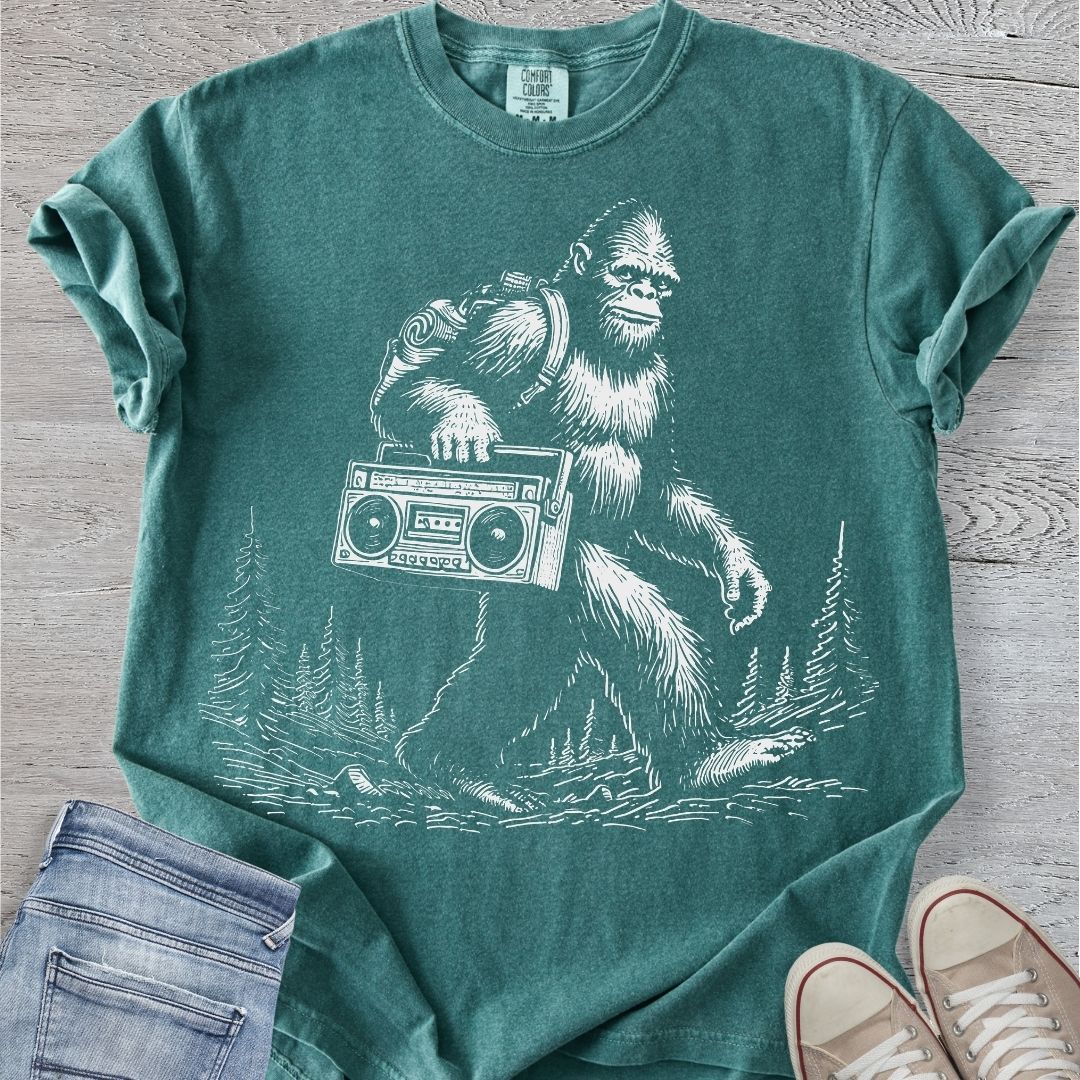 Sasquatch Hiker Premium Tee