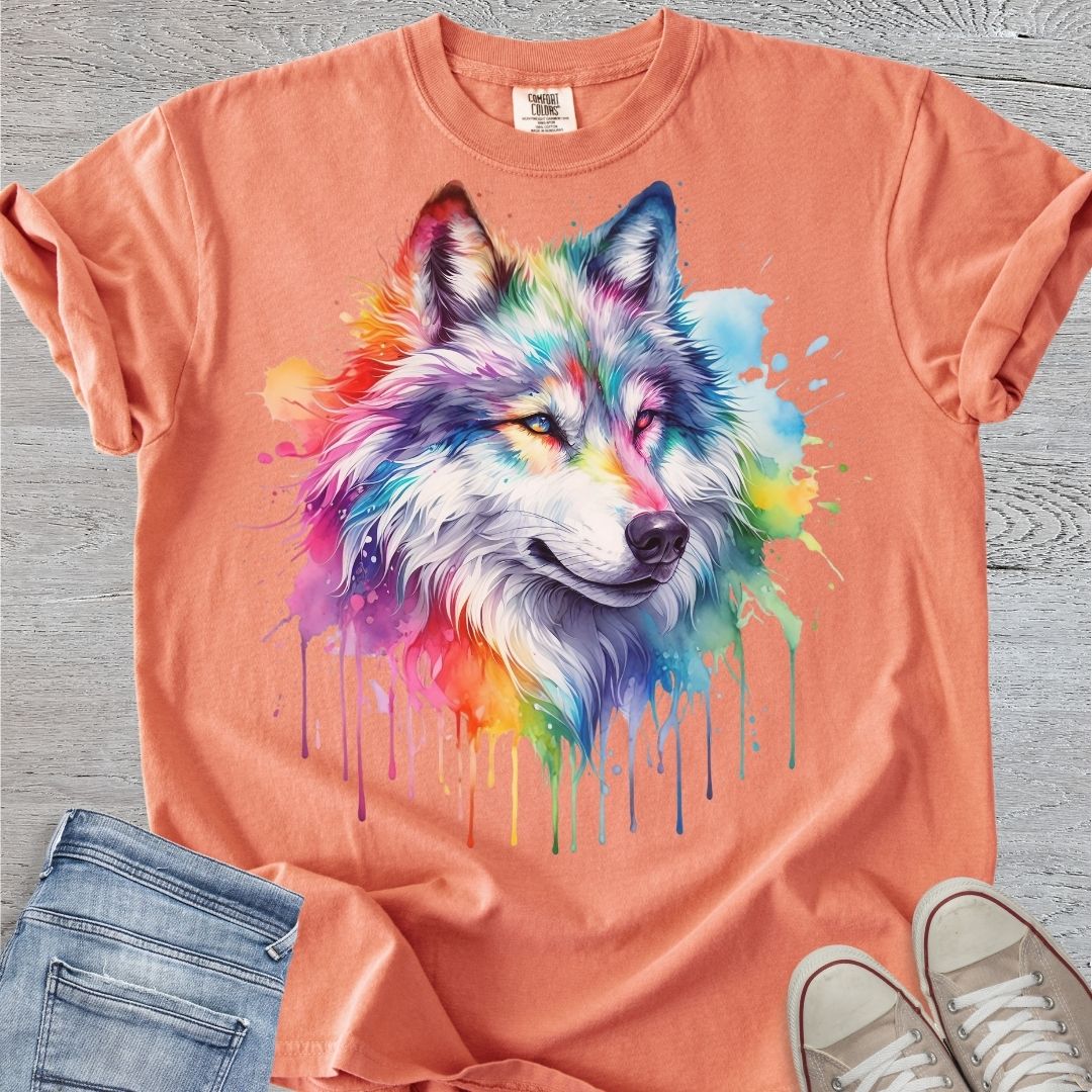 Majestic Wolf Premium Tee