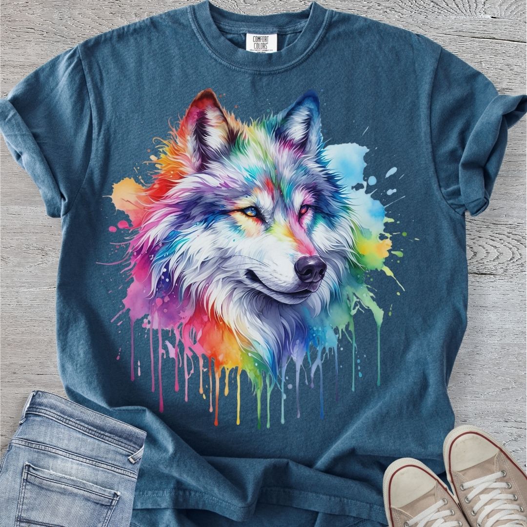 Majestic Wolf Premium Tee