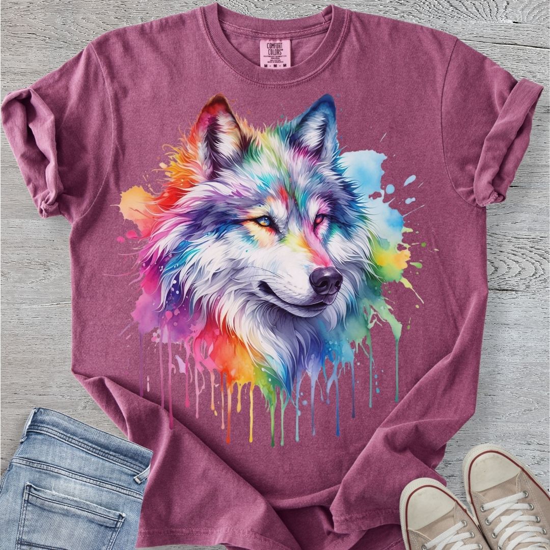 Majestic Wolf Premium Tee