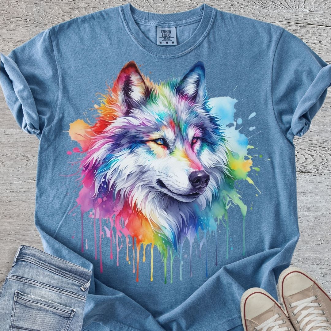 Majestic Wolf Premium Tee