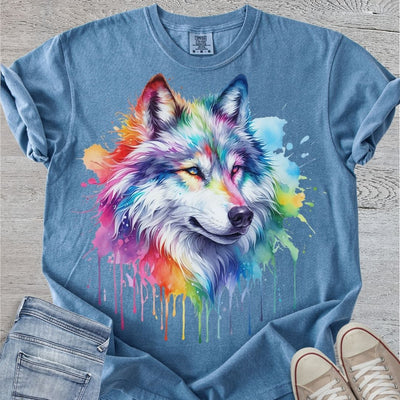 Majestic Wolf Premium Tee