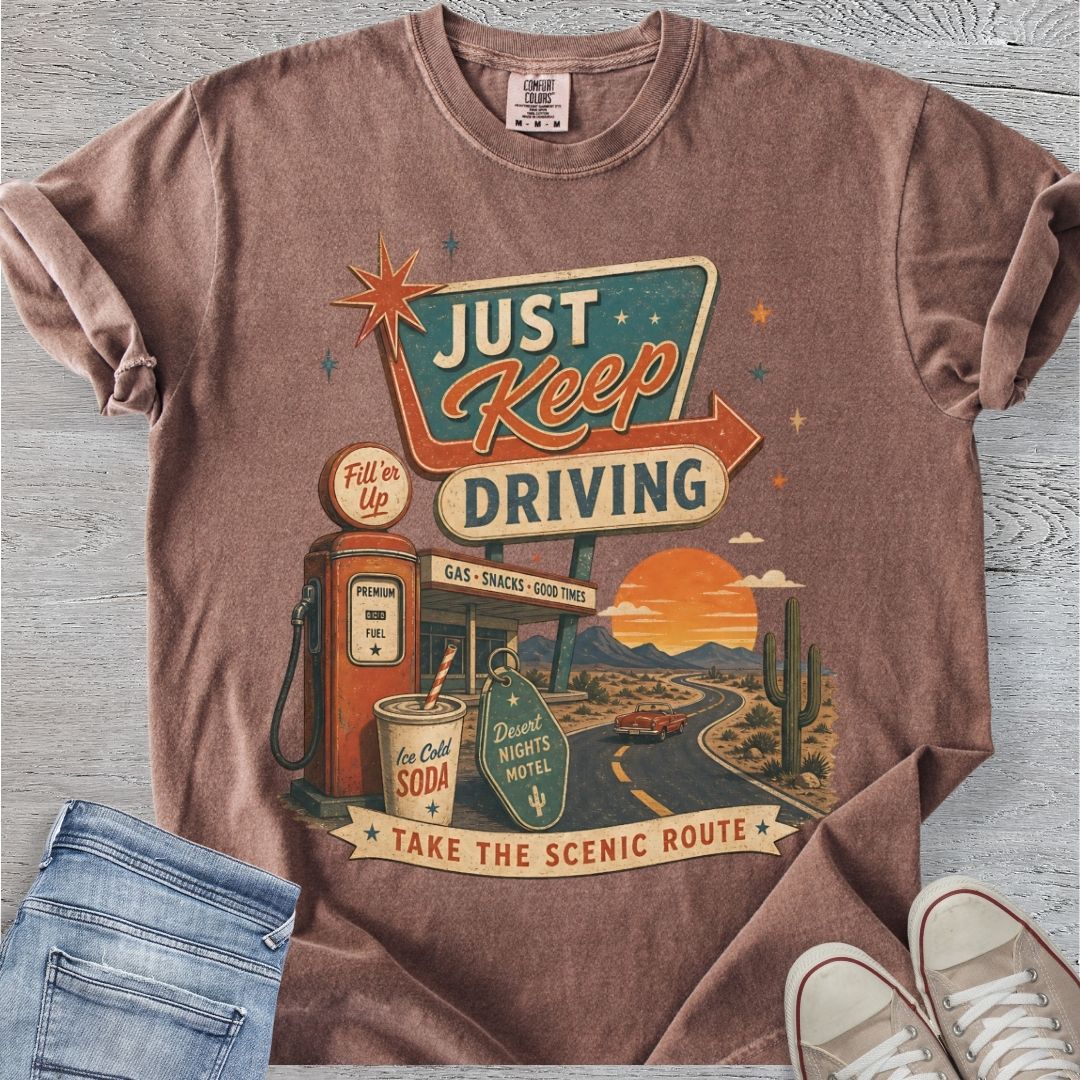 Keep Driving Premium Tee