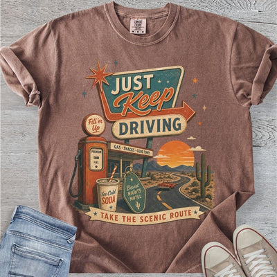 Keep Driving Premium Tee