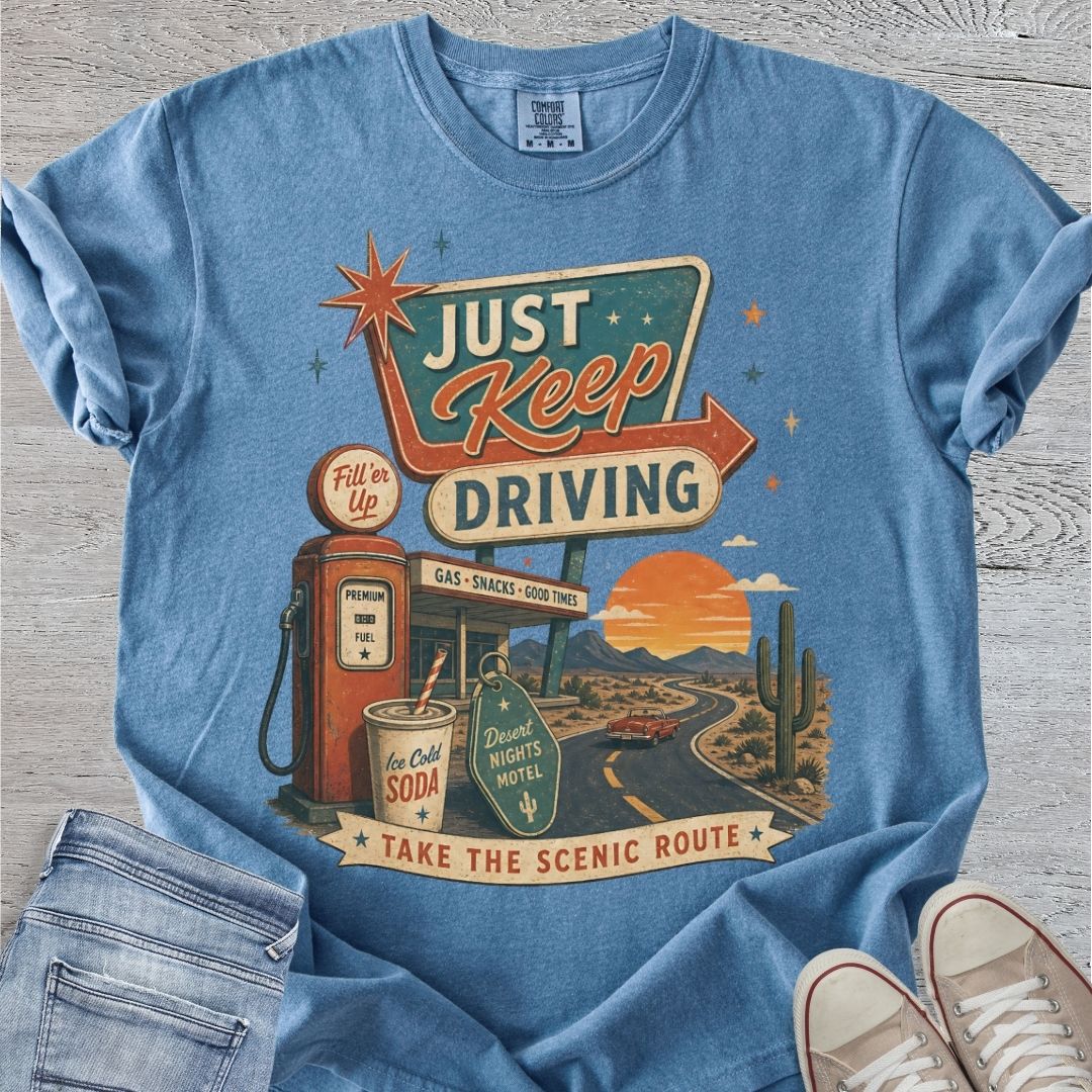 Keep Driving Premium Tee