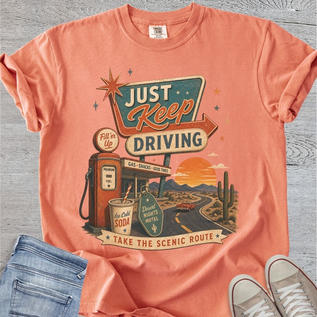 Keep Driving Premium Tee