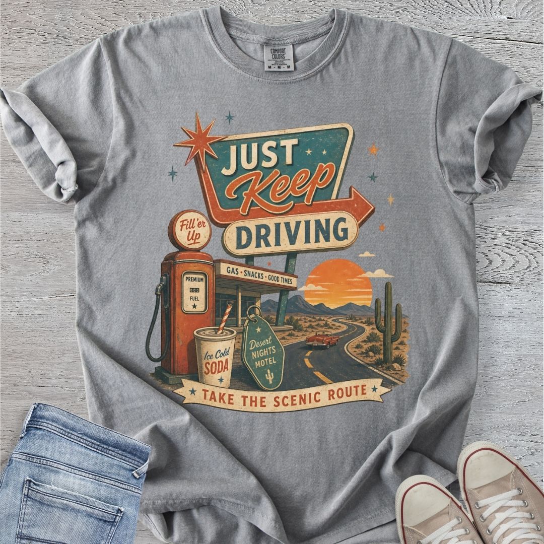 Keep Driving Premium Tee