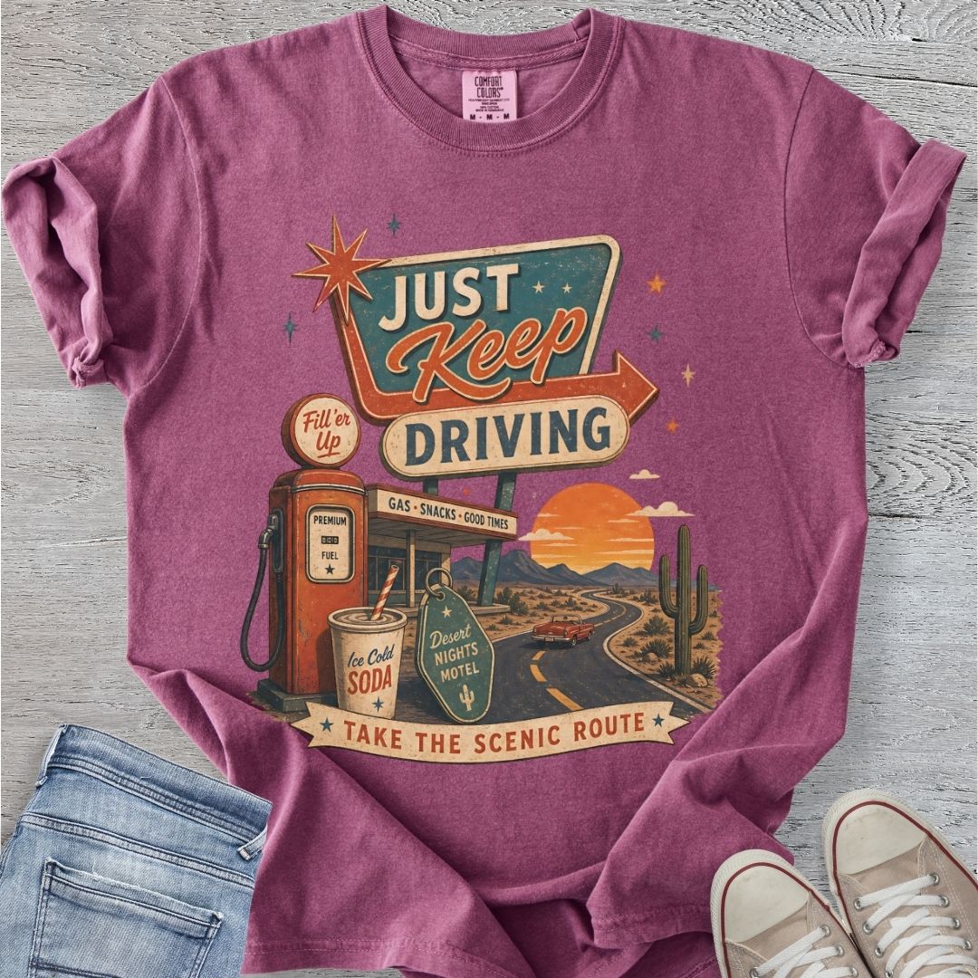 Keep Driving Premium Tee