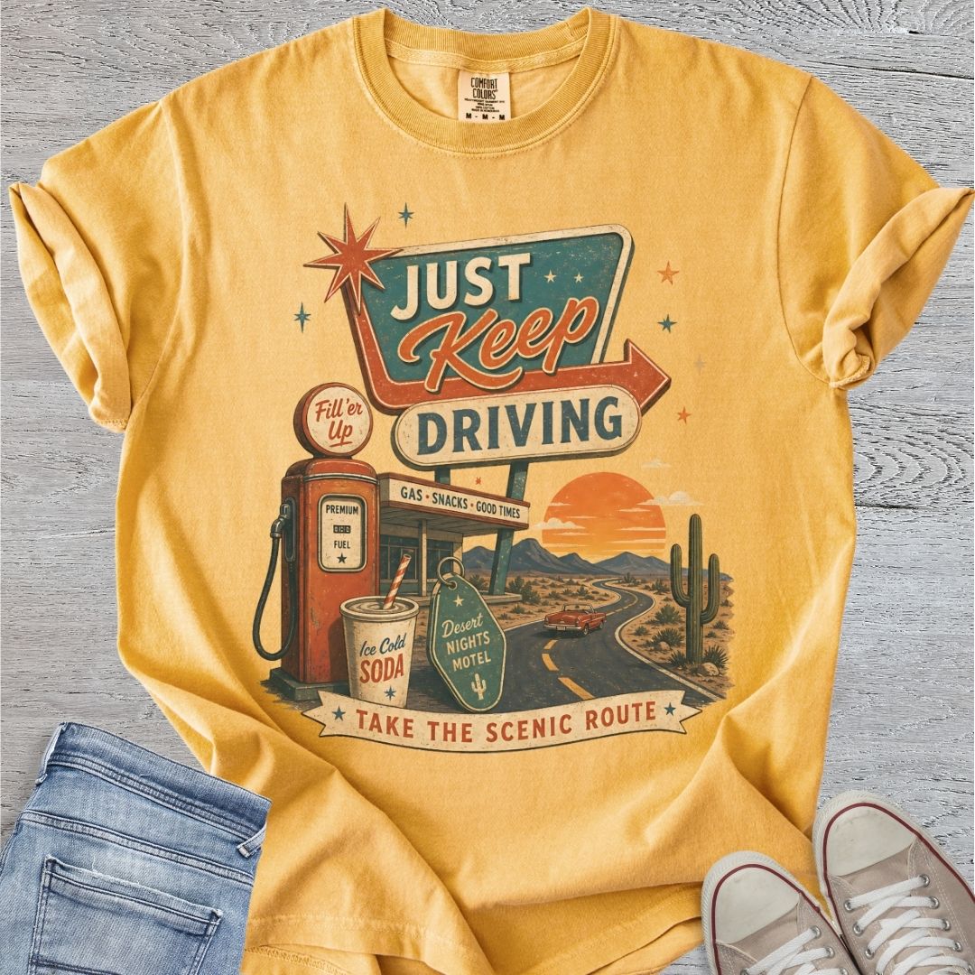 Keep Driving Premium Tee