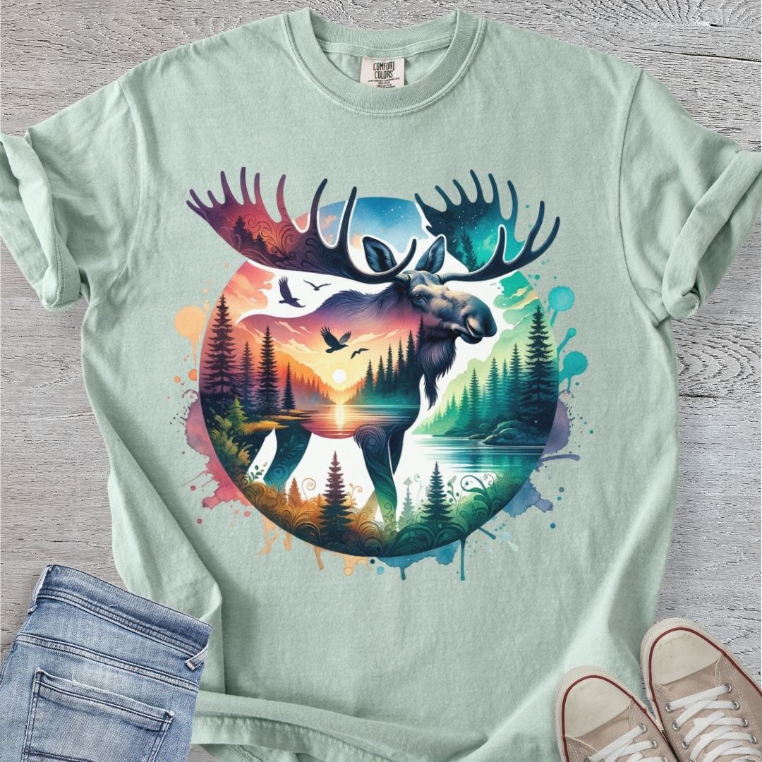 Moose Reflections Premium Tee