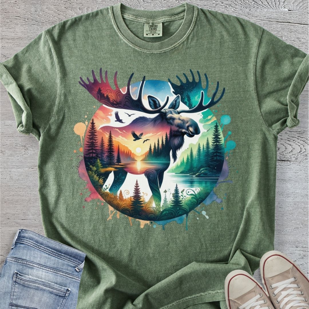 Moose Reflections Premium Tee