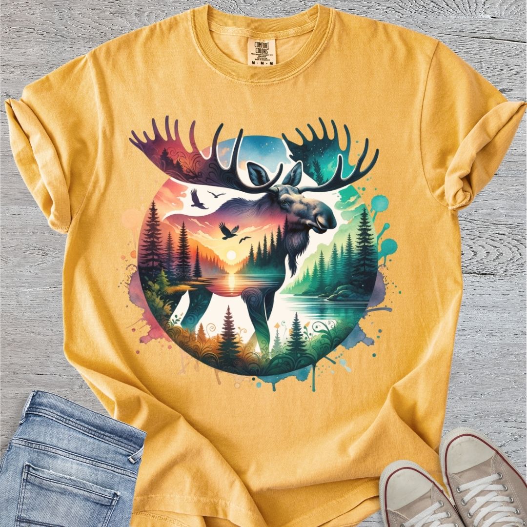 Moose Reflections Premium Tee