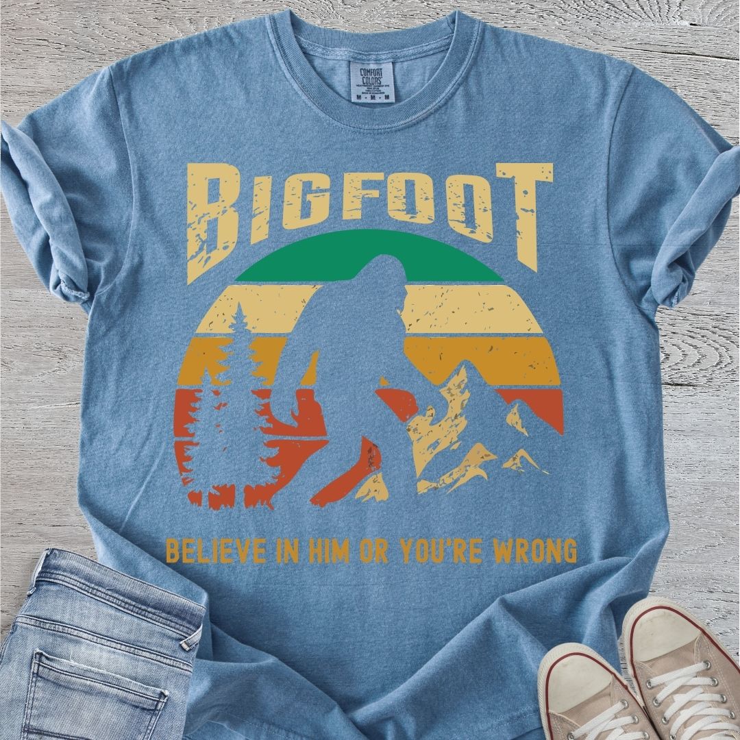 Believe in Bigfoot Premium Tee