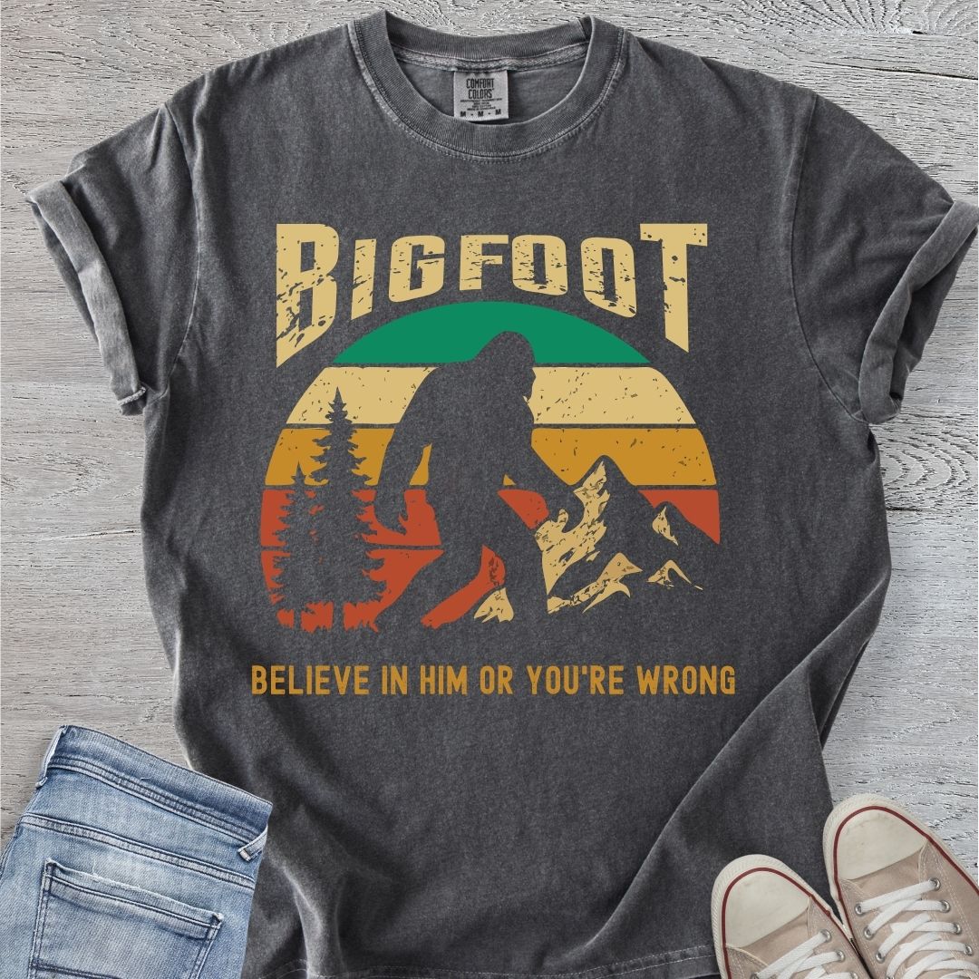 Believe in Bigfoot Premium Tee