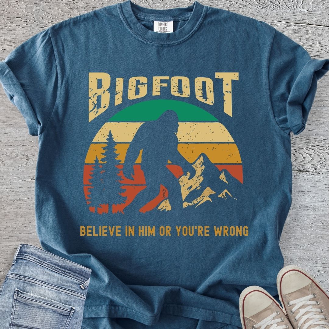 Believe in Bigfoot Premium Tee