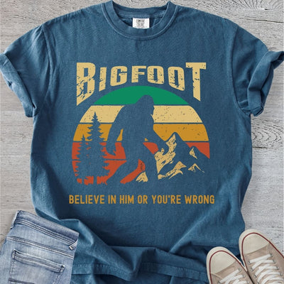 Believe in Bigfoot Premium Tee