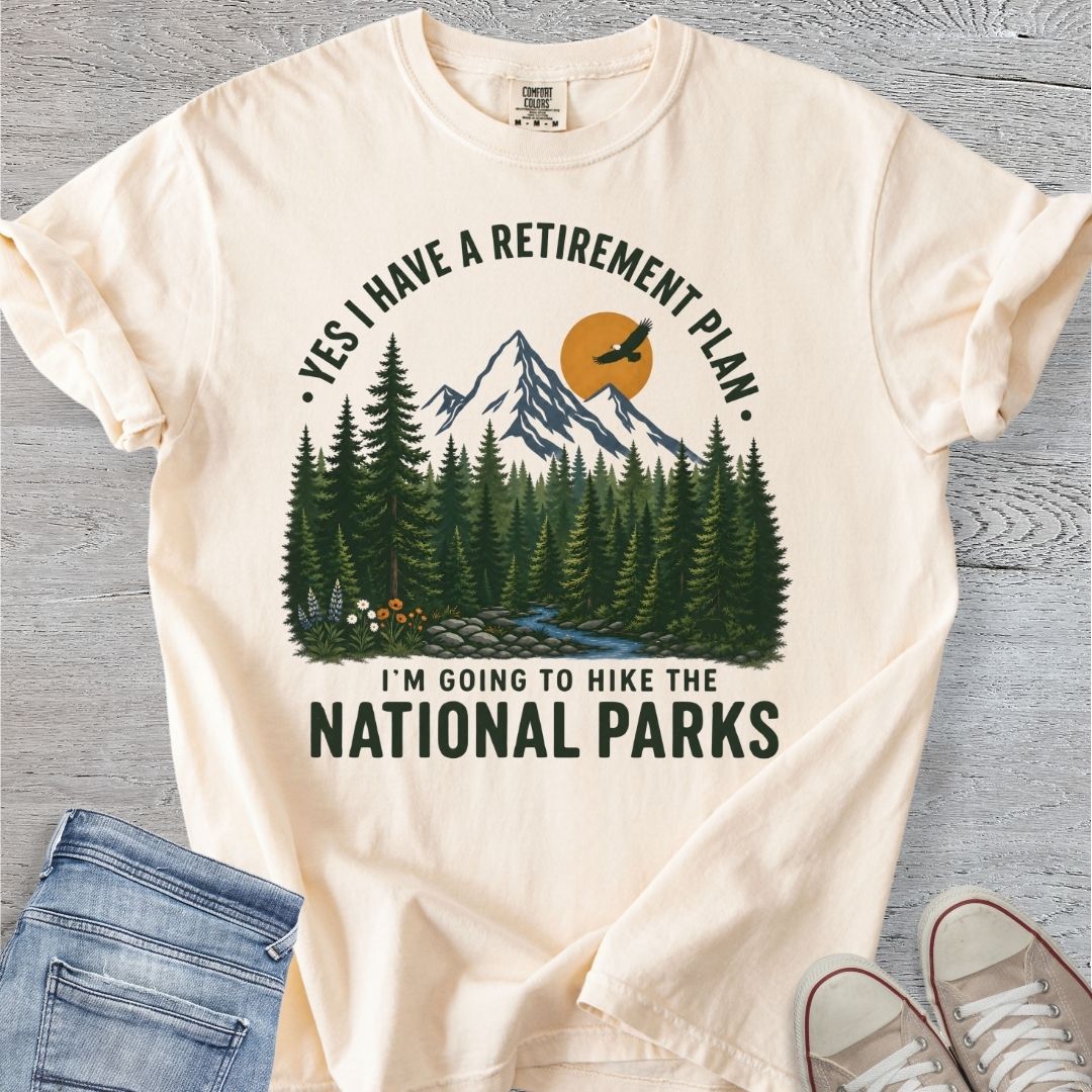 National Park Retirement Plan Tee
