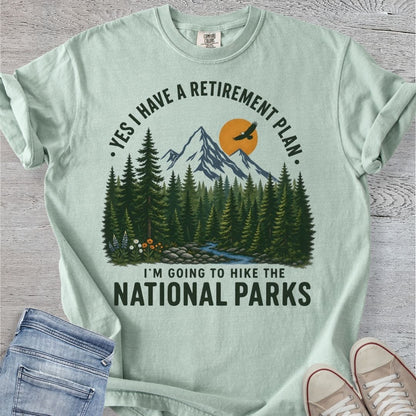 National Park Retirement Plan Tee