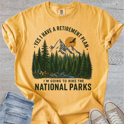 National Park Retirement Plan Tee