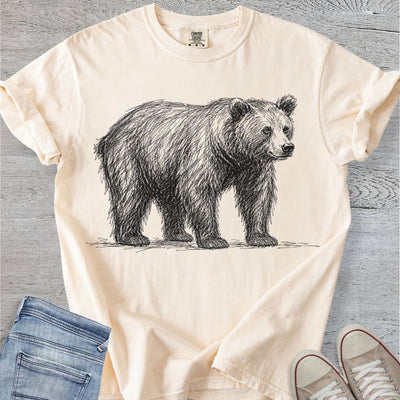 Bear Sketch Premium Tee