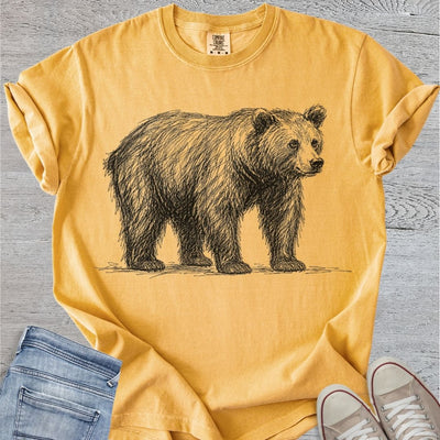 Bear Sketch Premium Tee