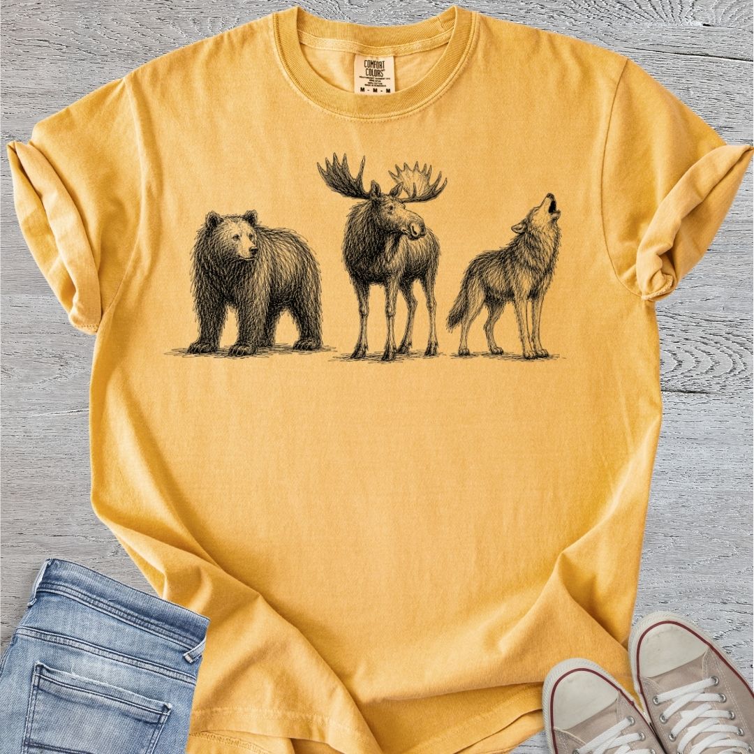 Wild Crew Scribble Premium Tee