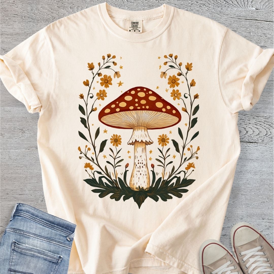 Shrooms & Blooms Premium Tee