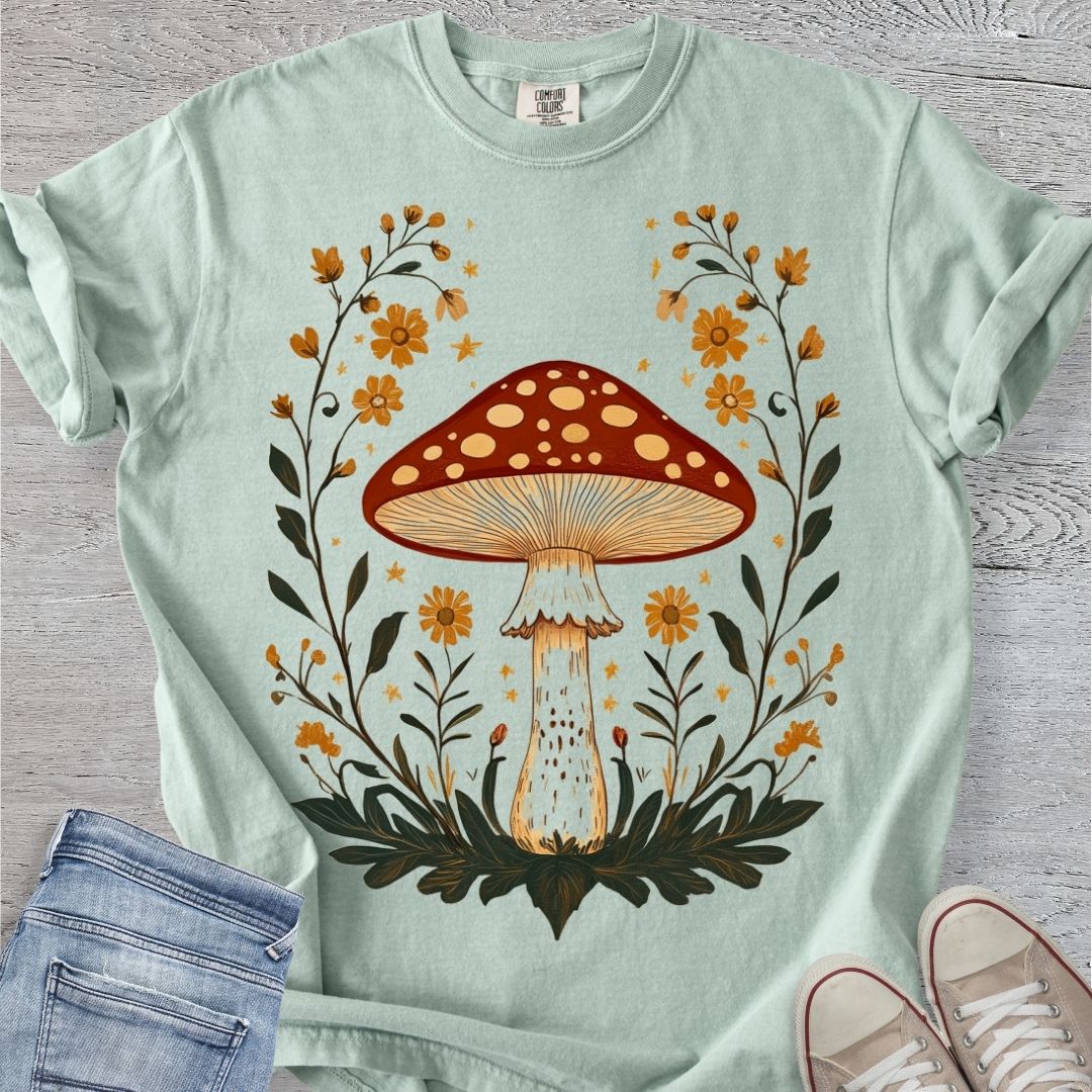 Shrooms & Blooms Premium Tee