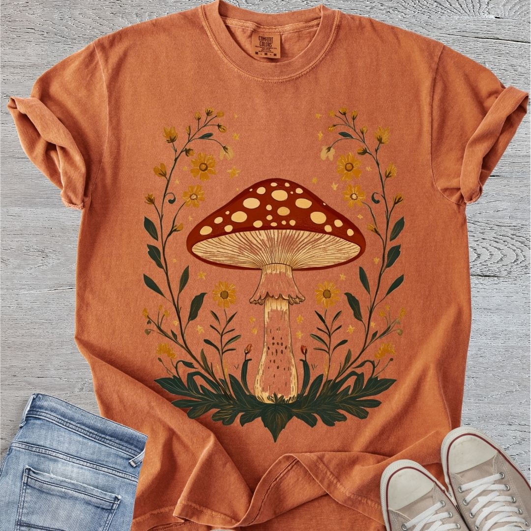 Shrooms & Blooms Premium Tee