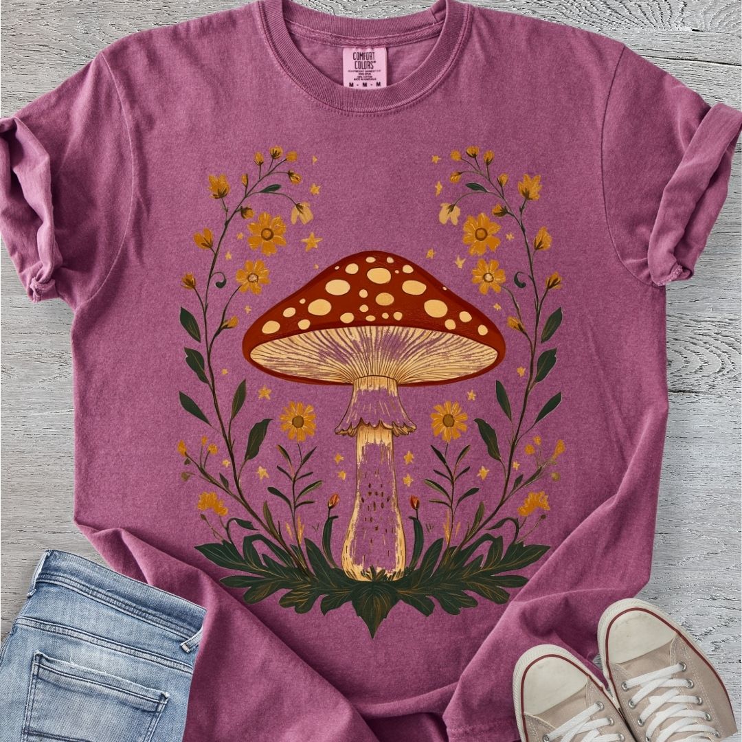 Shrooms & Blooms Premium Tee