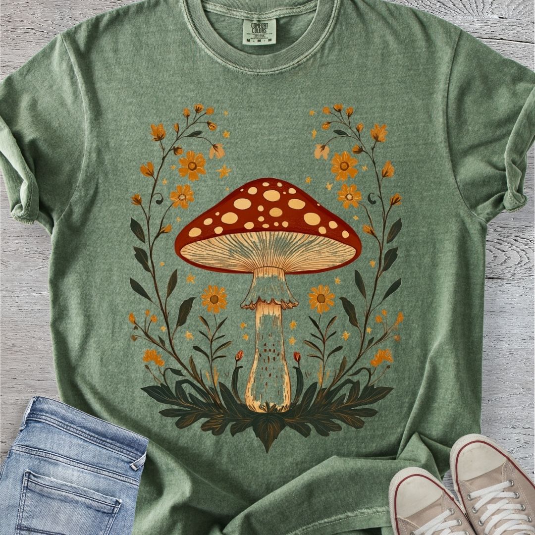 Shrooms & Blooms Premium Tee