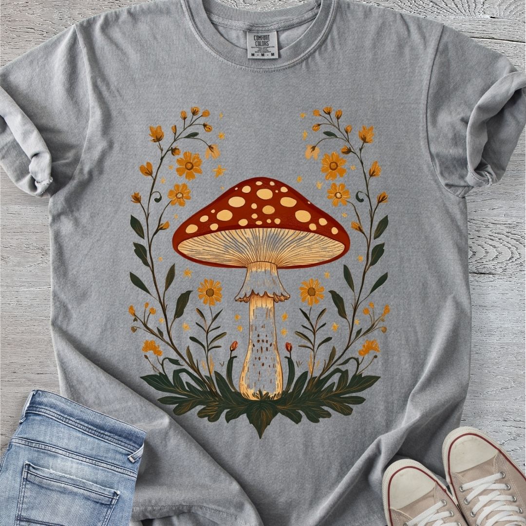 Shrooms & Blooms Premium Tee
