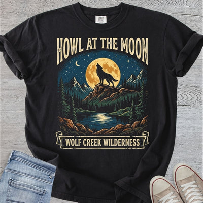Midnight Howl Premium Tee
