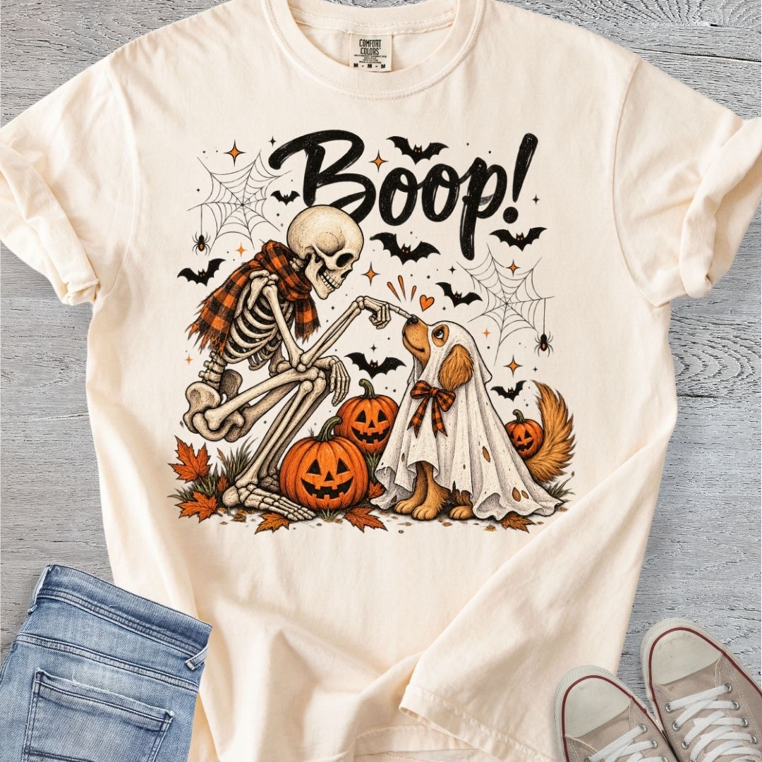 Skeleton Boop Premium Tee
